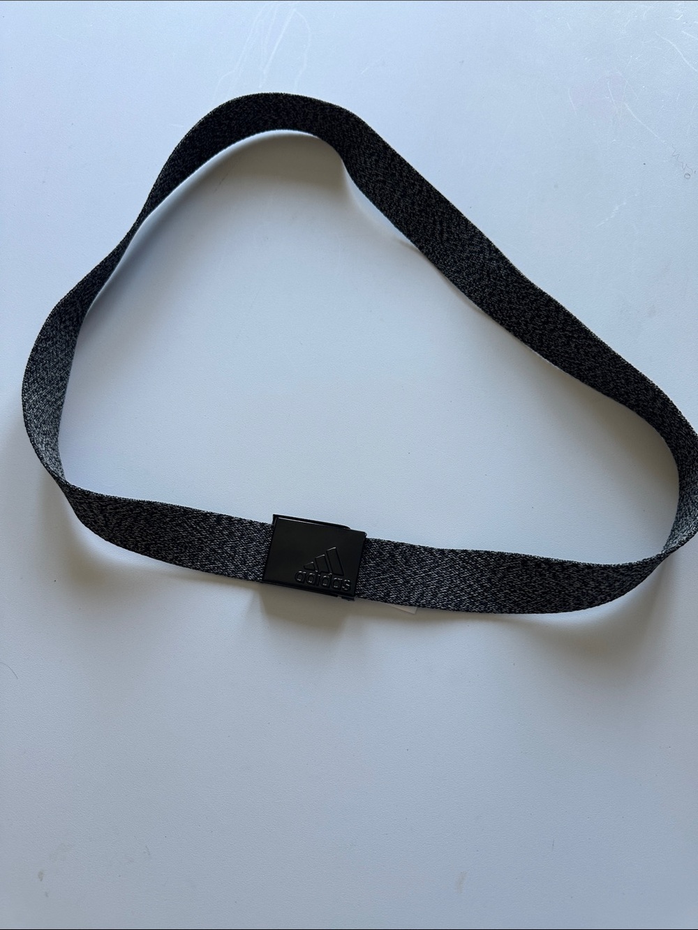 UNISEX Adidas Men's Black  Web Belt